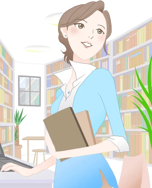 LX 図書管理システム — 直感的な Web 検索画面のイメージ